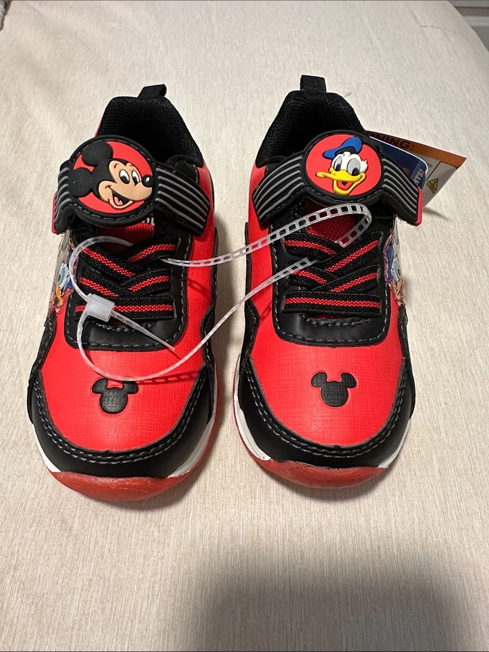 Toddler Mickey Mouse Light-Up Shoes Size 8
